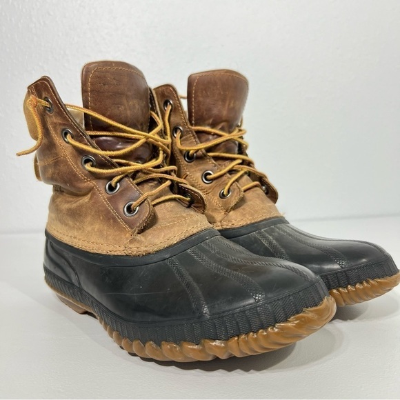 Sorel Cheyenne Lace Up Boots Men's 9.5 Waterproof Full Grain Leather Thinsulate - Picture 6 of 9